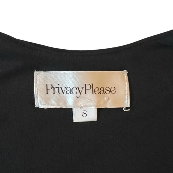 Privacy Please Classic Black Dress - Picture 3 of 6